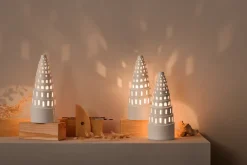 Kähler Urbania candleholder, Babel White Discount