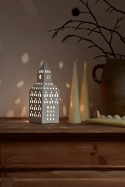 Kähler Urbania candleholder, Church Tower White Online
