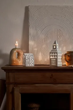 Kähler Urbania candleholder, Church Tower White Online
