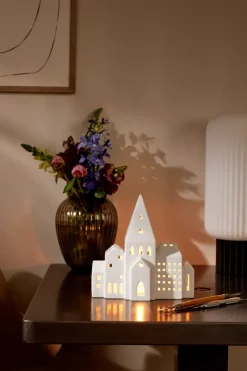 Kähler Urbania candleholder, City White New