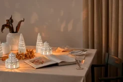 Kähler Urbania candleholder, Glass White Discount