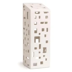 Kähler Urbania candleholder, Højhus White