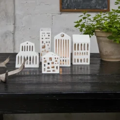 Kähler Urbania candleholder, Kirke White New