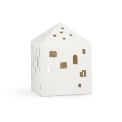Kähler Urbania candleholder, Town house White Online