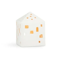 Kähler Urbania candleholder, Town house White Online