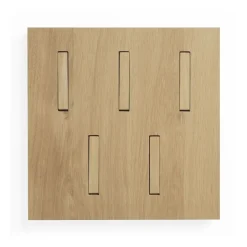 Ethnicraft Utilitile wall hanger clothes hanger, Oak Beige Clearance