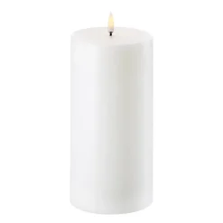Uyuni Lighting Uyuni LED Block candle Ø10.1 cm, 20.3 cm White