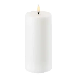 Uyuni Lighting Uyuni LED Block candle Ø7.8 cm, 15.2 cm White Sale