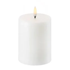 Uyuni Lighting Uyuni LED Block candle Ø7.8 cm, 10.1 cm White Best