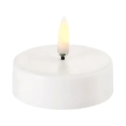 Uyuni Lighting Uyuni LED Tea light , 6.1 x 2.2 cm White Discount