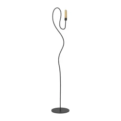 Ferm Living Valse floor candlestick, Black Discount