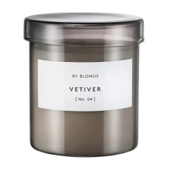 Blomus Vaola Scented Candle Vetiver, L, 45 H Grey Online