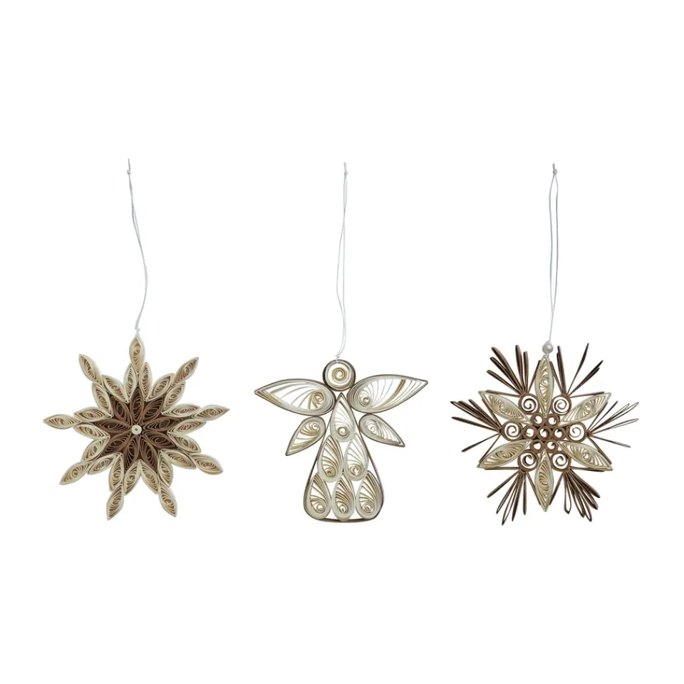 Watt & Veke Vega Christmas decoration 3 pieces, White