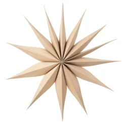 Broste Copenhagen Venok Christmas star 40 cm, Beige Outlet