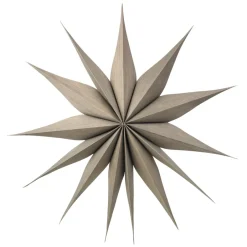 Broste Copenhagen Venok Christmas star ornament Ø70 cm, fungi Brown Outlet