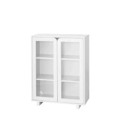 1898 Vidja low display cabinet, White Online