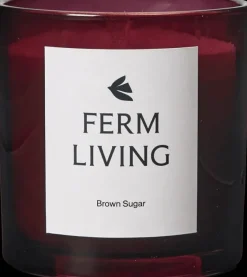 Ferm Living Vitto scented candle 45 h, Dark Grape Green Outlet