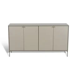 Mavis Volt sideboard 80x148 cm, -stainless steel Beige New