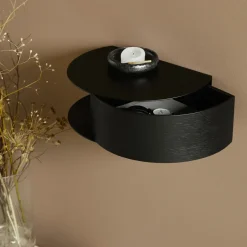 Woud Wallie shelf, Black Sale