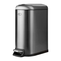 Mette Ditmer Walther pedal bin 10 liter, Steel Silver-coloured Outlet