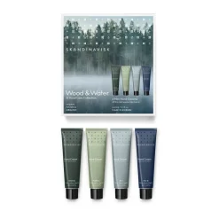 Skandinavisk Wood & Water mini hand cream 4 pieces, 30 ml Multi