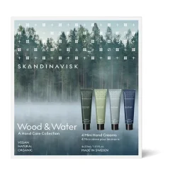 Skandinavisk Wood & Water mini hand cream 4 pieces, 30 ml Multi