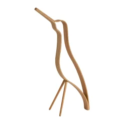Cooee Design Woody bird high 32 cm, Oak Brown
