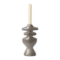 Ferm Living Yara candlestick large, Spot Brown Best