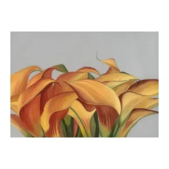 Paper Collective Yellow Flowers poster, 30x40 cm OrangeGrey Online