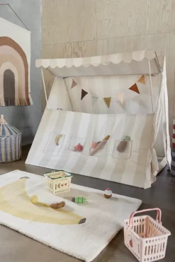 OYOY Yummi play tent, Clay Grey Online
