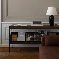 Audo Copenhagen Zet magazine shelf, Black