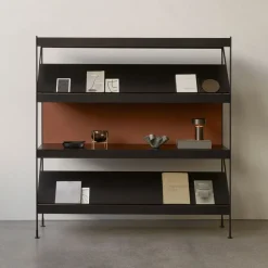 Audo Copenhagen Zet magazine shelf, Black