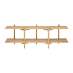 Hem Zig Zag shelf Media 194x57 cm, Oak Brown Outlet